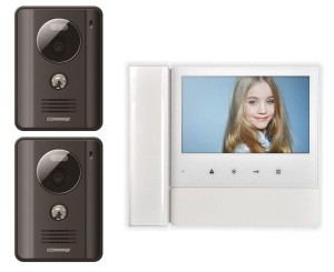Wideodomofon Commax słuchawkowy dwie kamery DRC-4G