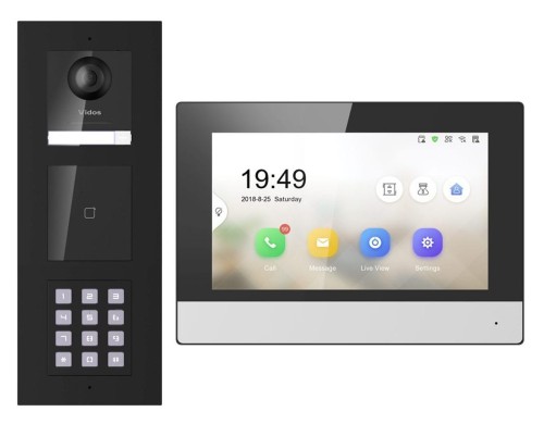 Wideodomofon IP Vidos One M2010 S2201DA Czytnik Szyfrator Podtynkowy