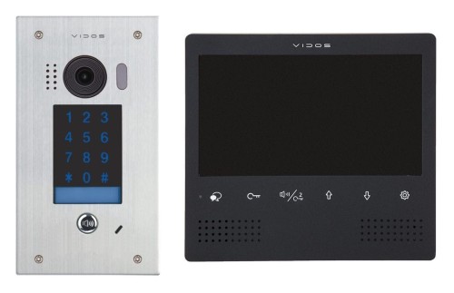 Wideodomofon Vidos Duo M1023B S1401D