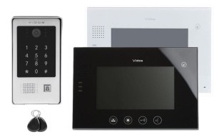 Wideodomofon Vidos S20DA M670 z czytnikiem i szyfratorem dwa monitory