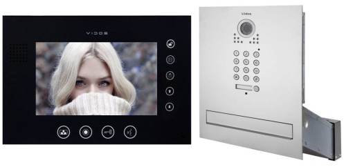 Wideodomofon Vidos ze skrzynką na listy M670BS2