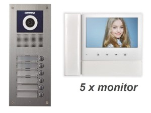 Wideodomofon Commax 5 rodzinny