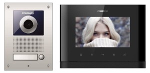 Wideodomofon Commax CDV-77M DRC-41UN podtynkowy Black