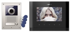 Wideodomofon Commax CDV-77M DRC-41UN podtynkowy Czytnik Black