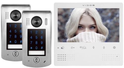 Wideodomofon Vidos Duo M1023W S1301D dwie kamery.jpg