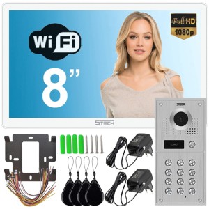 Wideodomofon 5tech Verus One 84222 Czytnik Szyfrator