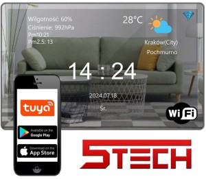 Monitor wideodomofonu 5tech Verus One M Ekran 8" IPS Wi-Fi Lustrzany