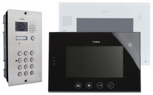 Wideodomofon Vidos S601D M670 dwa monitory Szyfrator