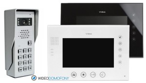 Wideodomofon Vidos S50D M670S2 dwa monitory szyfrator