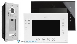 Wideodomofon Vidos S561A M670S2 dwa monitory Czytnik