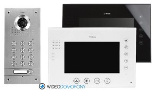 Wideodomofon Vidos S561D M670S2 dwa monitory Szyfrator