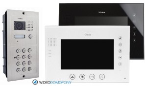 Wideodomofon Vidos S601D M670S2 dwa monitory Szyfrator
