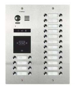 Kamera wideodomofonu Vidos Duo wieloabonentowa S1532A Czytnik