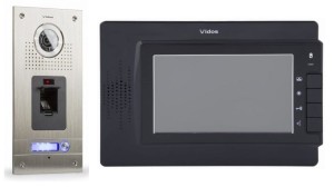 Wideodomofon Vidos M320B S561Z Czytnik linii papilarnych