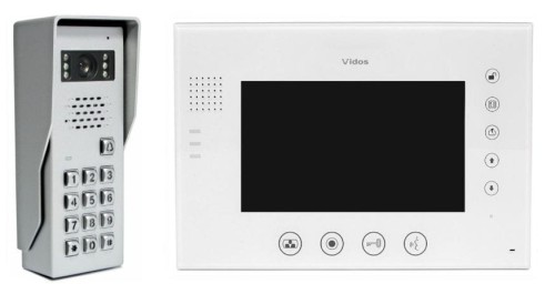 Wideodomofon Vidos M670WS2 S50D Szyfrator Pamięć