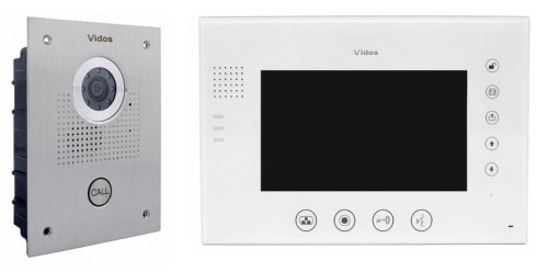 Wideodomofon Vidos M670WS2 S551 Podtynkowy Pamięć