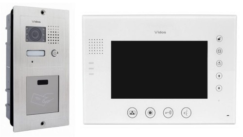 Wideodomofon Vidos M670WS2 S601A-2 Czytnik Pamięć