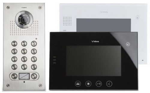 Wideodomofon 2-rodzinny Vidos M670 S562D Szyfrator