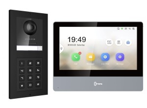 Wideodomofon IP Vidos One M2020 S2201D Szyfrator Podtynkowy