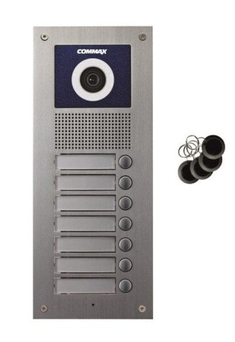 Kamera wideodomofonu Commax DRC-7UC siedmiorodzinna Czytnik.jpg