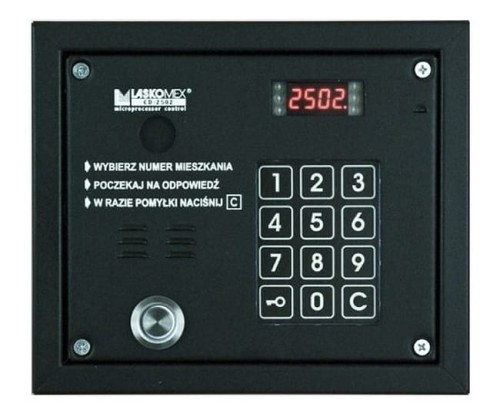 Panel bramowy Laskomex CD-2503TP Czytnik Dallas.jpg