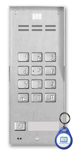 Panel bramowy domofonu Aco FAM-P-1NPZSACC NT cyfrowy Czytnik Szyfrator