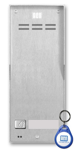 Panel bramowy domofonu Aco FAM-P-1NPACC NT cyfrowy Czytnik natynkowy