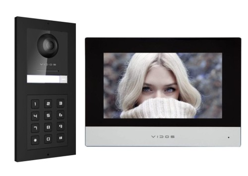 Wideodomofon IP Vidos One M2010 S2201D Szyfrator Podtynkowy